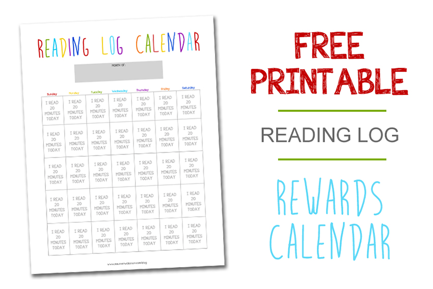 Book It Program + Free Calendar Printable â Maureen Wilkinson